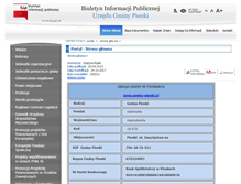 Tablet Screenshot of bip.gmina-pionki.pl