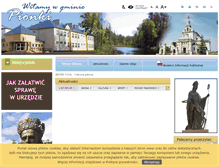 Tablet Screenshot of gmina-pionki.pl